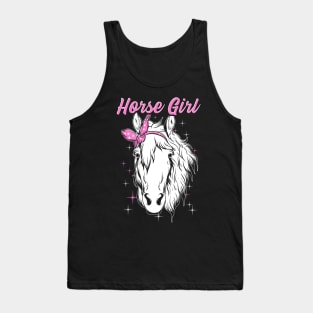 Horse Girl Cute T-shirt Tank Top